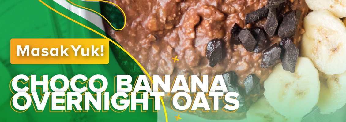 Resep Choco Banana Overnight Oats